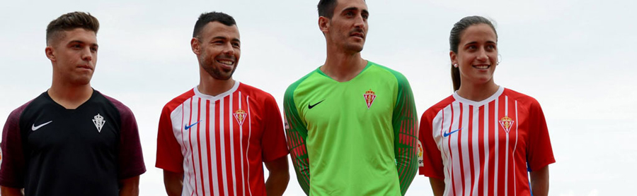 camisetas futbol Sporting de Gijon